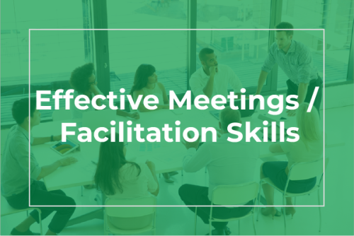 Effective Meetings / Facilitation Skills