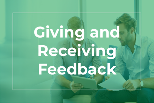 Giving and Receiving Feedback Training