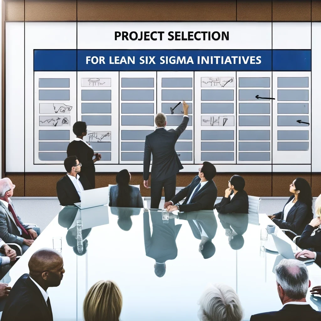 Project selection for lean six sigma training