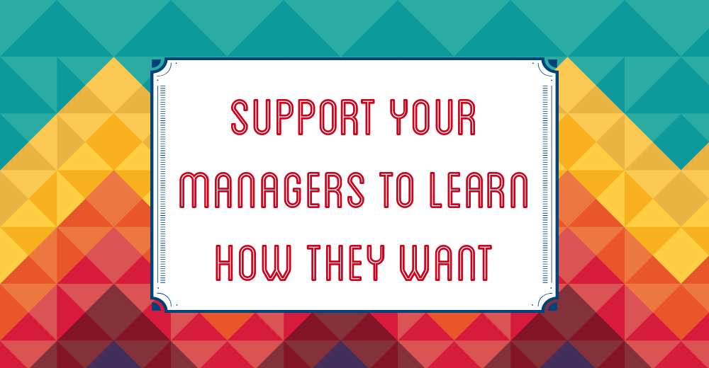 Support managers