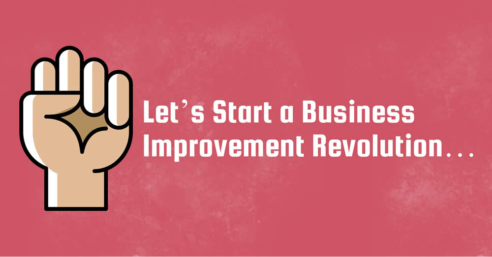 Let's Start a Business Improvement Revolution