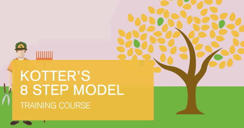 Kotter's 8 Step change model course